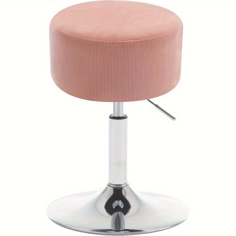 Tabouret coiffeuse pas cher Rose