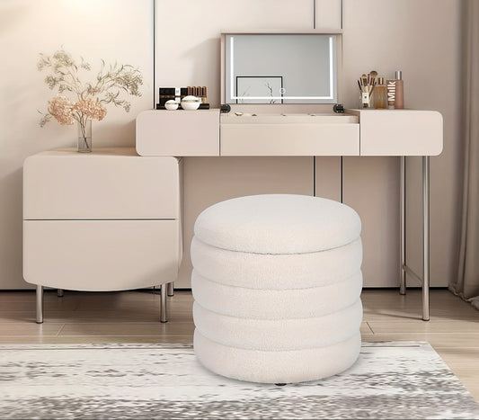 Pouf coffre de rangement