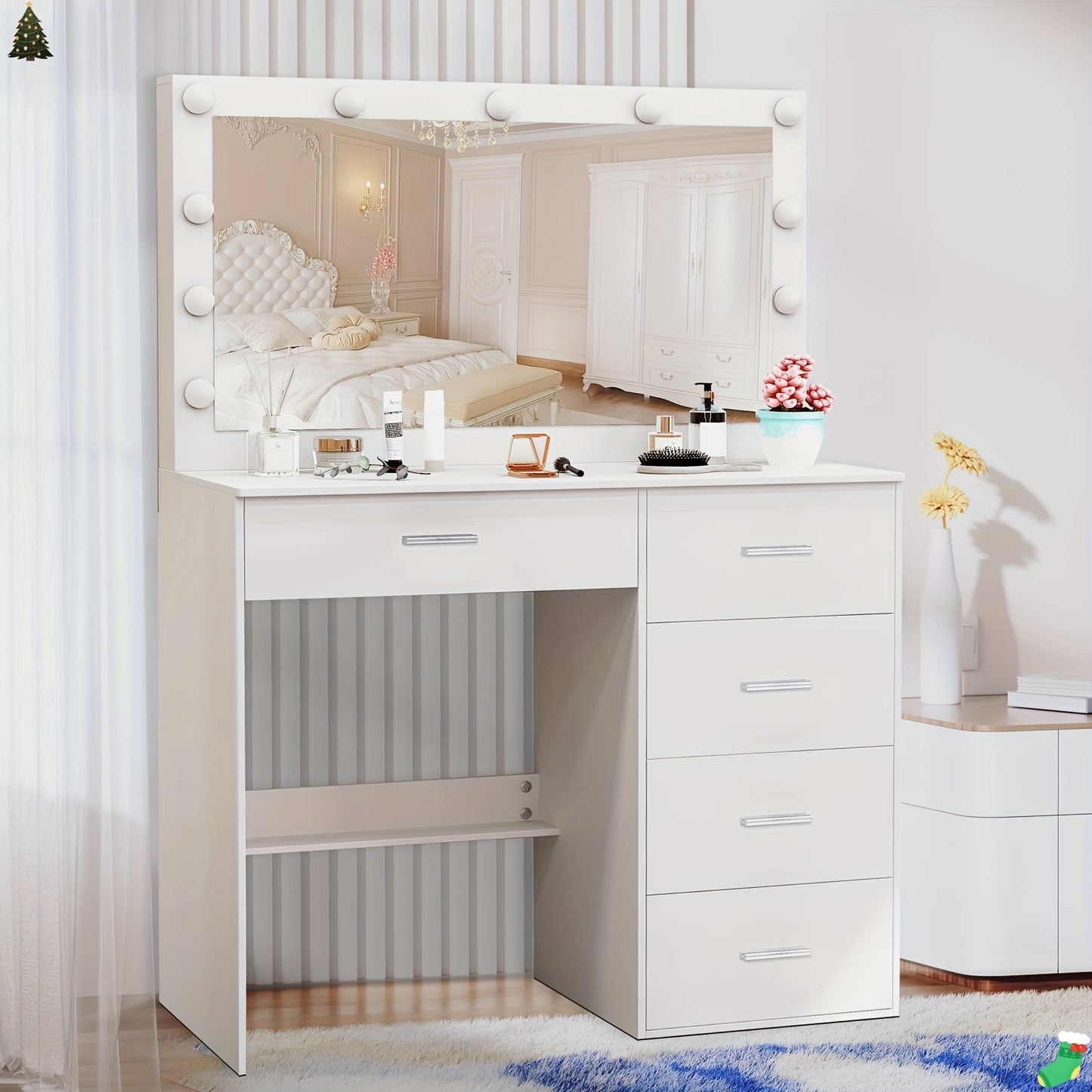 Coiffeuse avec tiroir