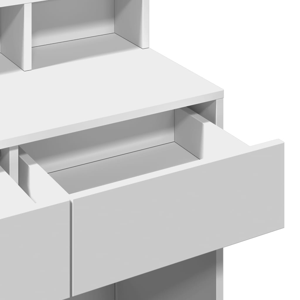 Coiffeuse avec tiroir et miroir