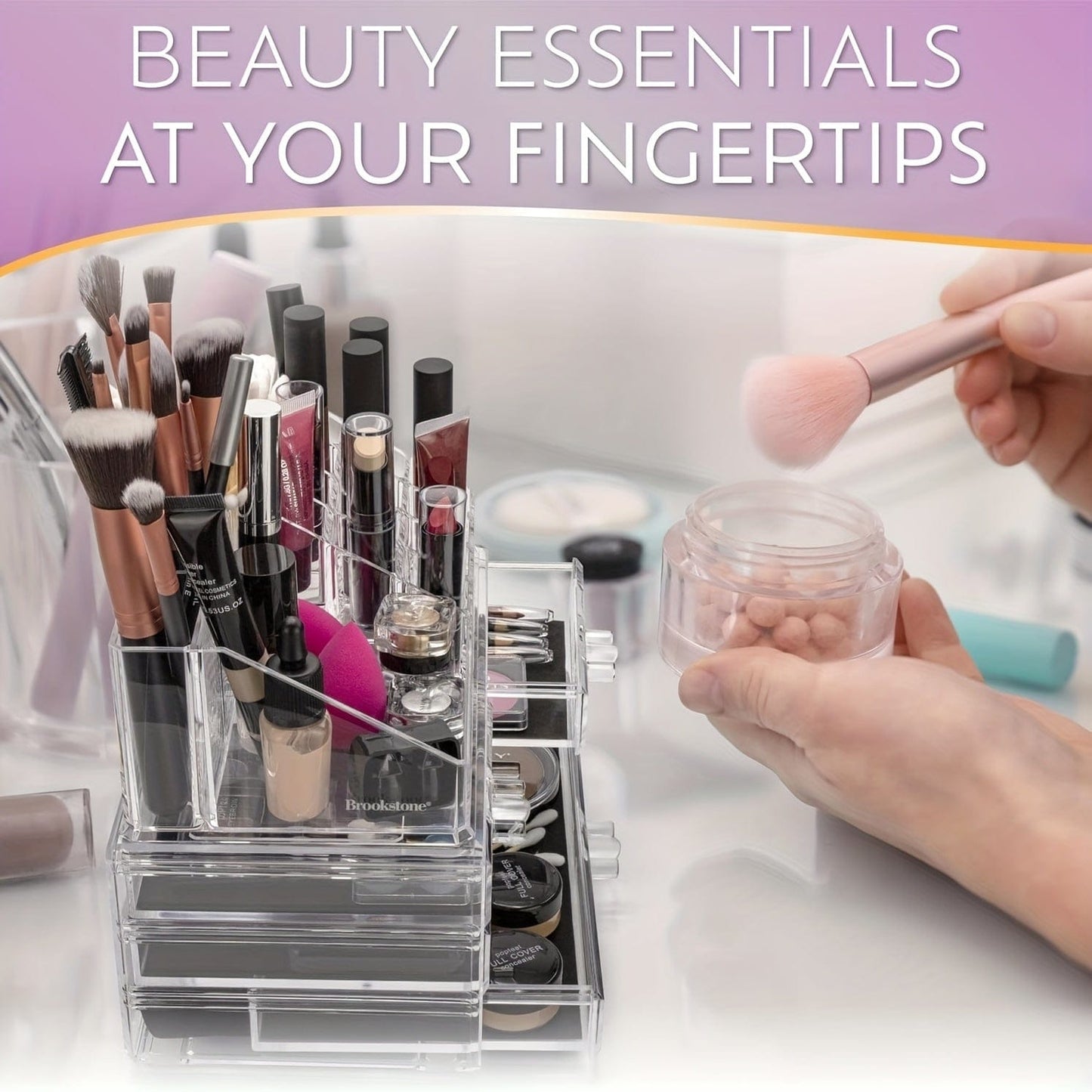 Boite de maquillage rangement