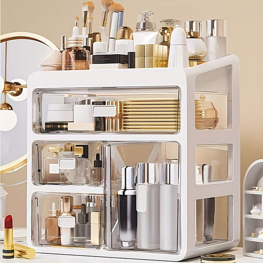 Boite rangement de maquillage Transparent