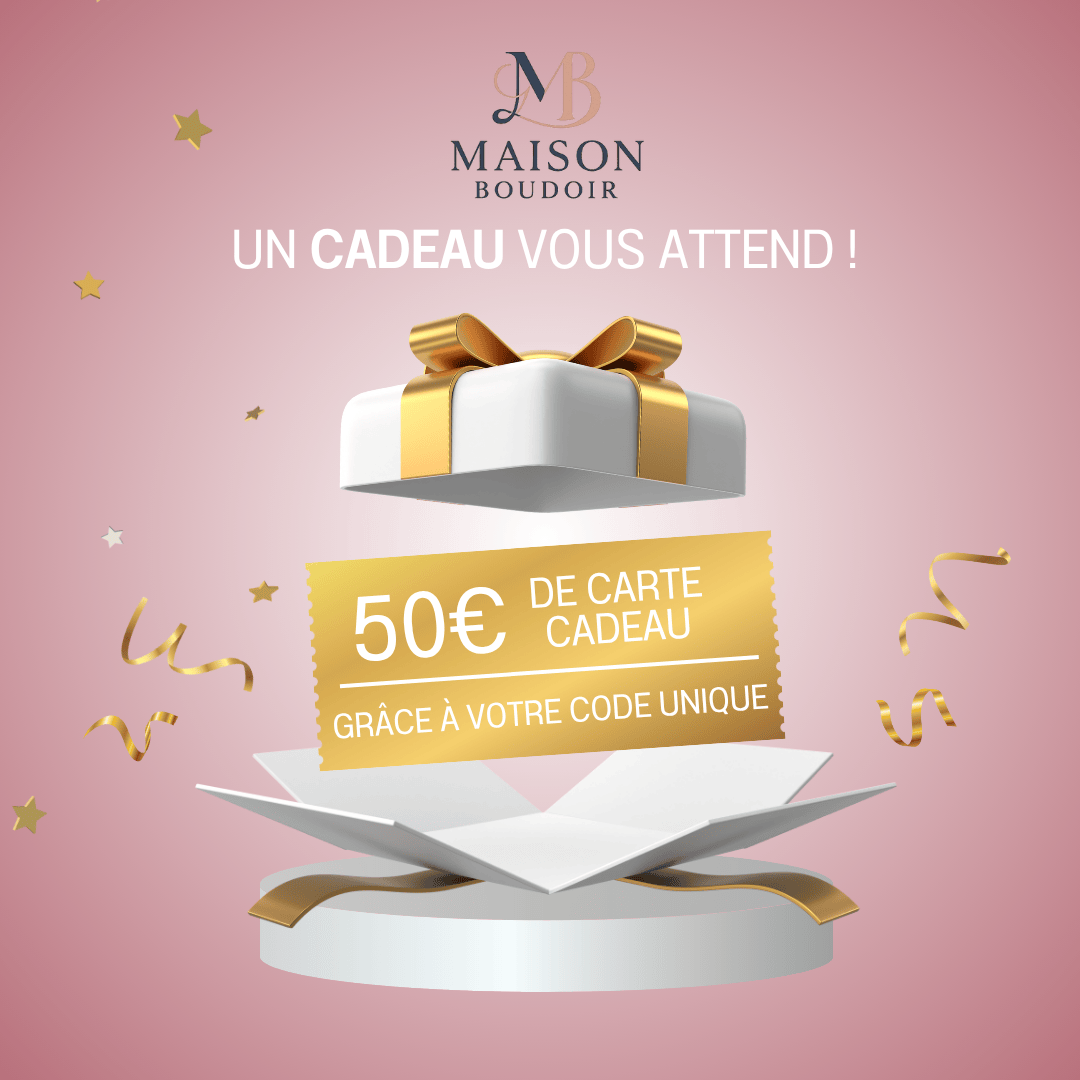Cartes-cadeaux Maison Boudoir 50