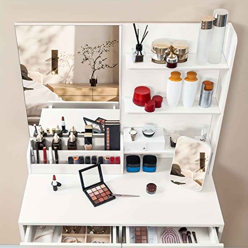 Coiffeuse femme Blanc