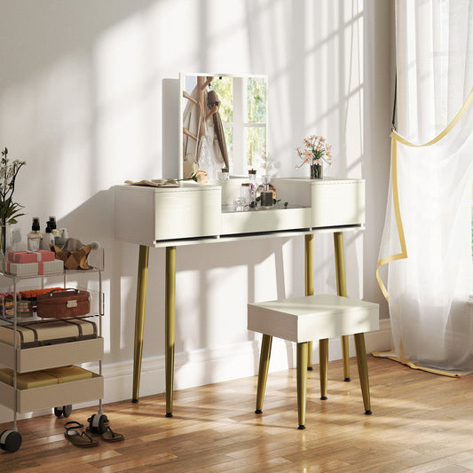 Glam coiffeuse Blanc