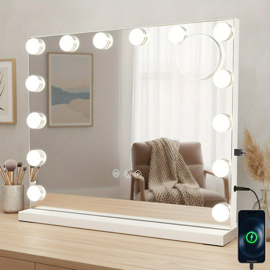 Miroir lumineux coiffeuse