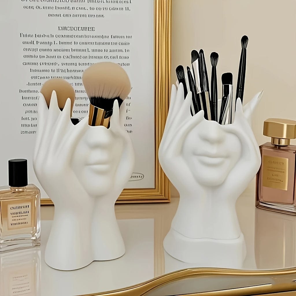 Rangement maquillage Blanc