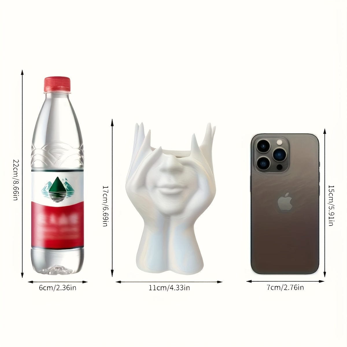 Rangement maquillage Blanc