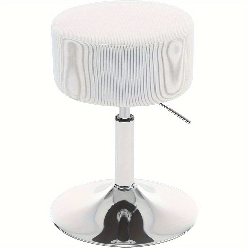 Tabouret coiffeuse pas cher Blanc